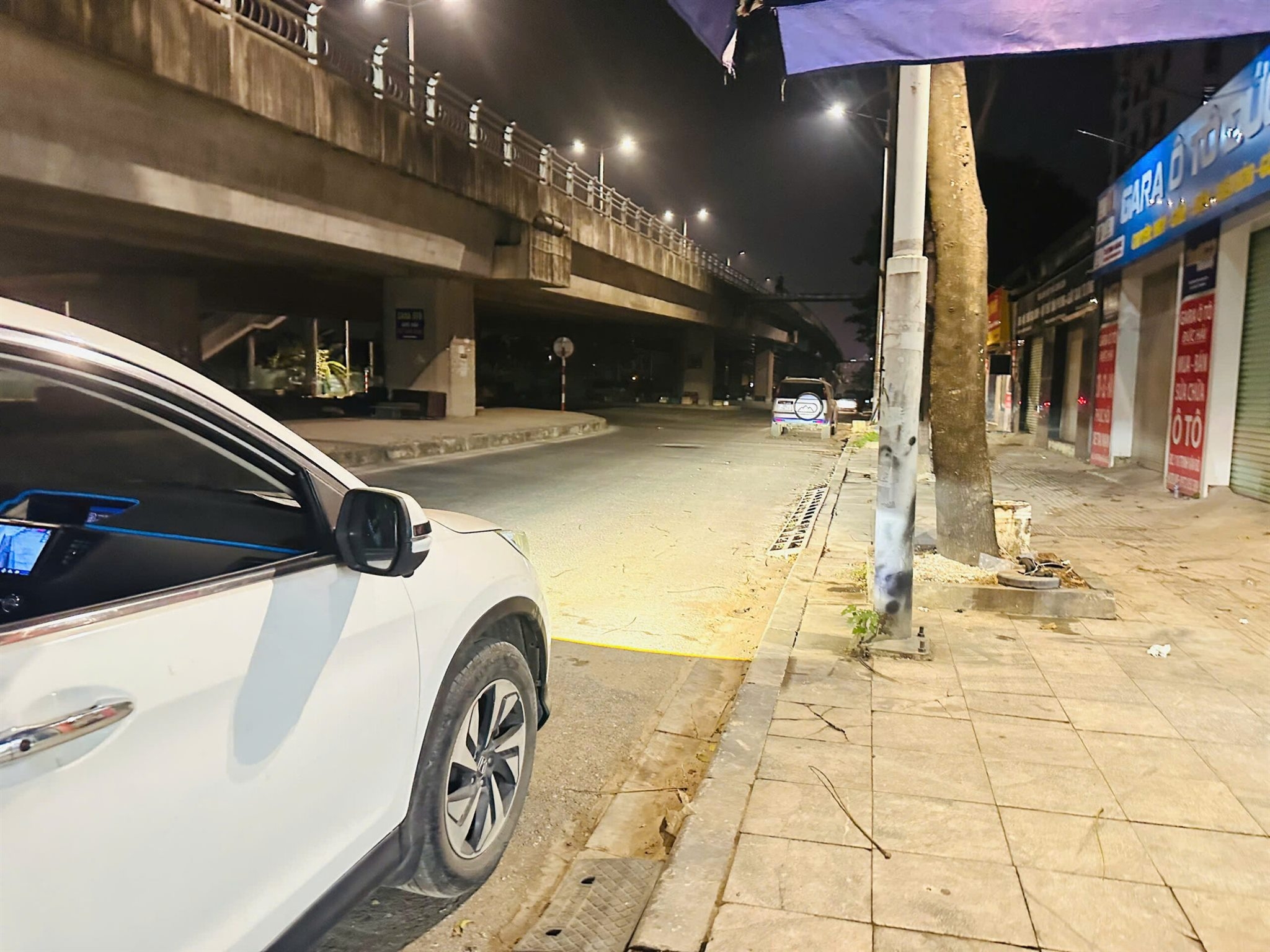 Ánh sáng thực tế Crv sau khi độ bi gầm f10 new