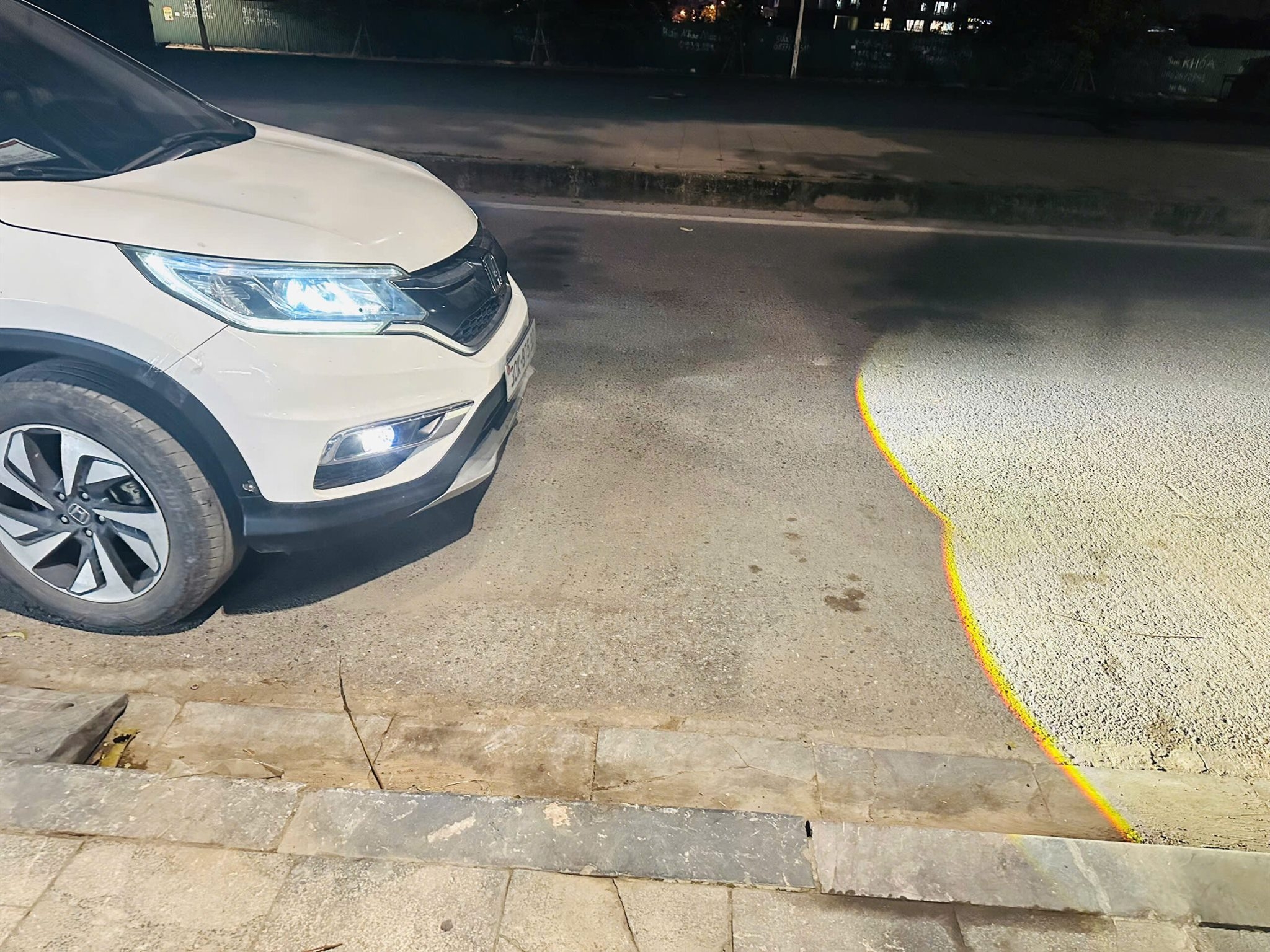 Crv sau khi độ bi gầm f10 new