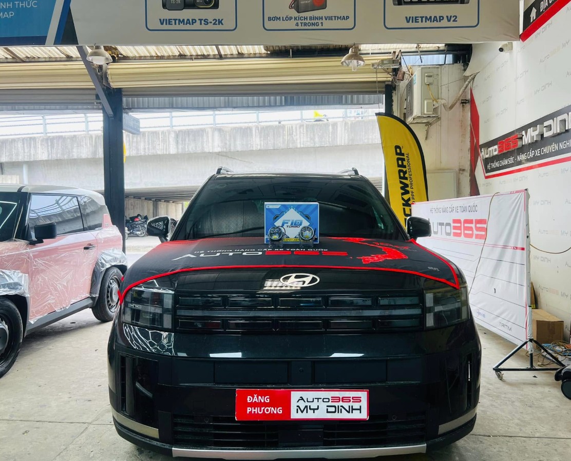 Santafe 2024 mới nhất độ bi gầm f10 turbo